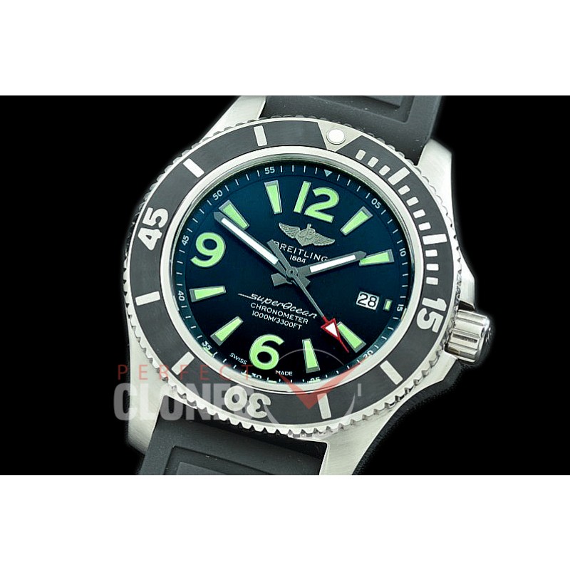 0 0 0 BLSF44-022R TBF Superocean 44 Automatic SS/RU Black Asian Clone 2824