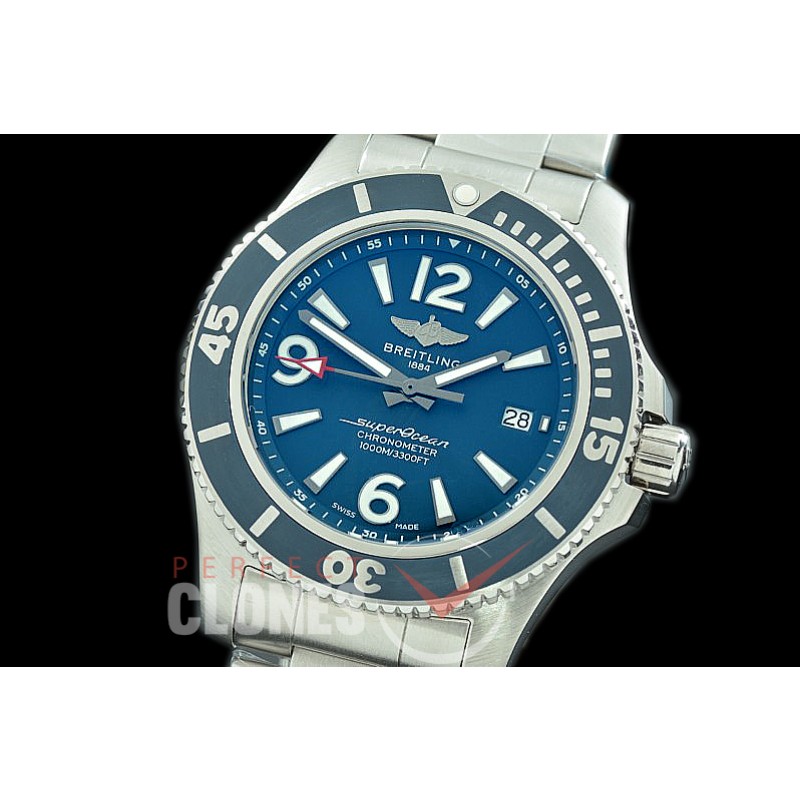0 0 0 BLSF44-023 TBF Superocean 44 Automatic SS/SS Blue Asian Clone 2824