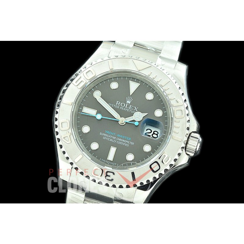 0 0 RYMEN00951 JF/ARF 126622 904L Steel Yachtmaster Men SS Dark Rhodium SH 3135