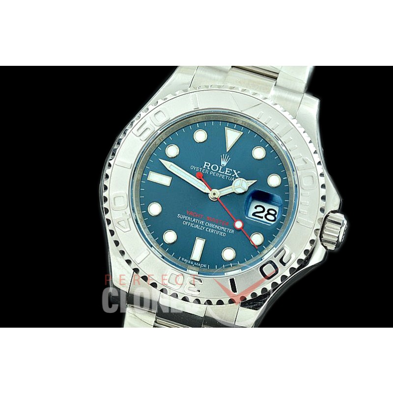 0 0 RYMEN00953 JF/ARF 126622 904L Steel Yachtmaster Men SS Midnight Blue SH 3135