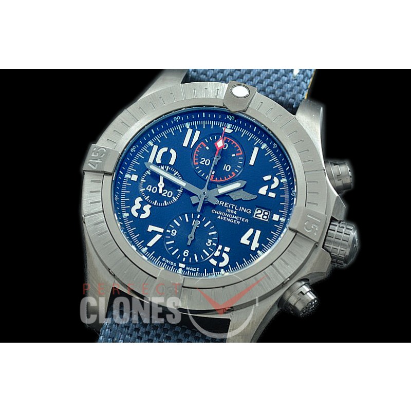 BLSA00062 ANF Avenger II Chrono TI/NY Blue Num A-7750