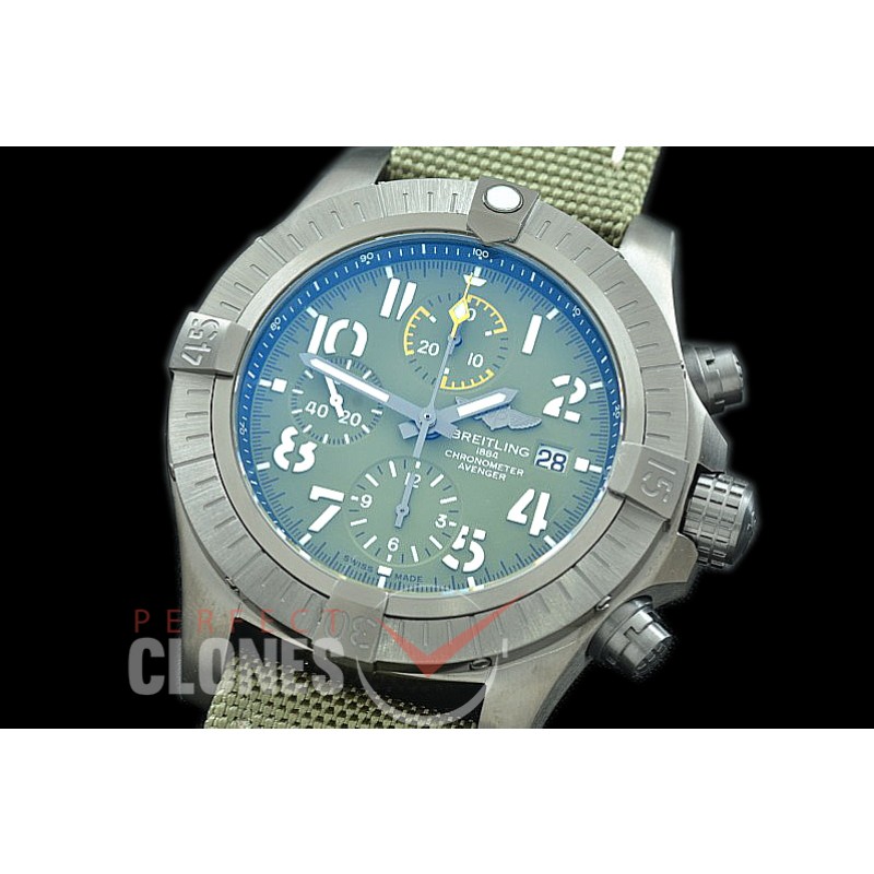 BLSA00063 ANF Avenger II Chrono Night Mission TI/NY Green Num A-7750