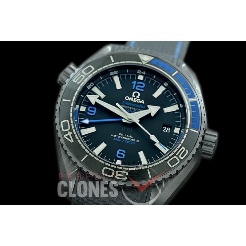 0 OMCPOGMT-088R XF/VSF Planet Ocean GMT Deep Black CER/RU Black/Blue VS 8906 Superclone 
