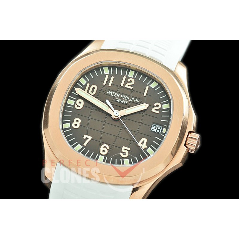 0 0 PPAQ-5167-026A ZF Aquanaut 5167R-001 RG/RU Brown Miyota 9015 Modified Calibre 324SC
