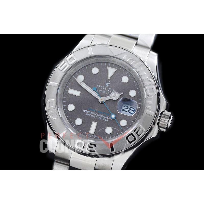 0 RYMEN00184 SKY-F 126622 Yachtmaster Men SS/SS Dark Rhodium Grey A-2813