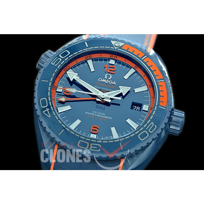 0 OMCPOGMT-089R XF/VSF Planet Ocean GMT Deep Blue CER/RU Blue VS 8906 Superclone 