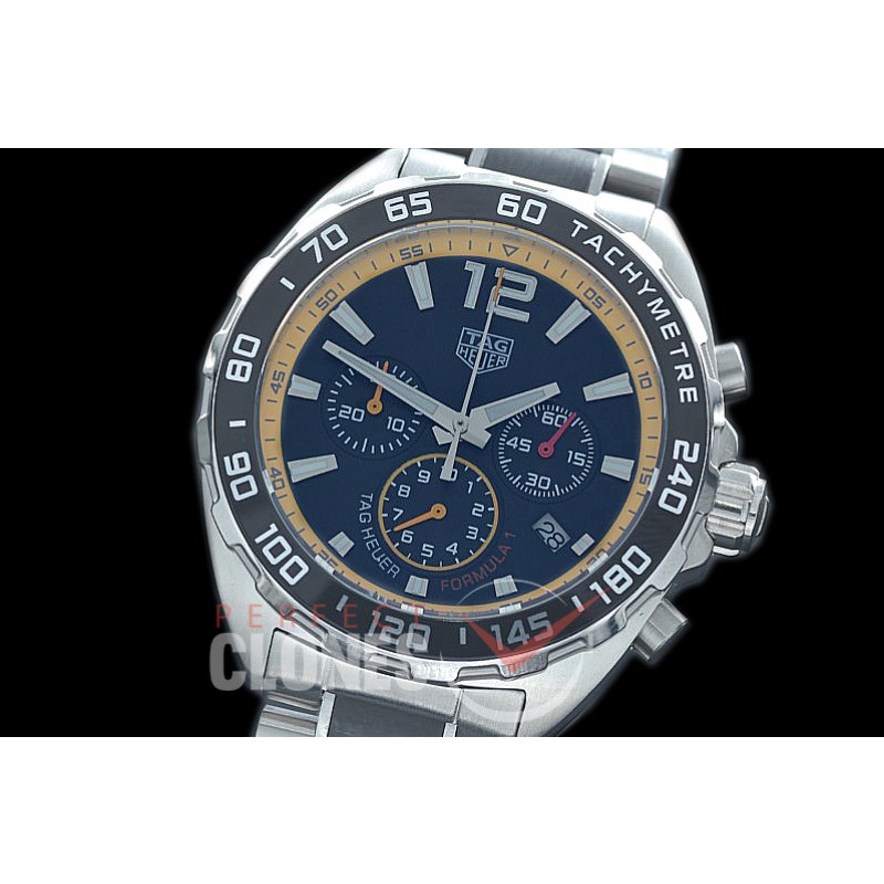 0 TGF1-00002S1 Formula 1 Red Bull Limited Ed Chronograph SS/SS Black CF OS 10 Q