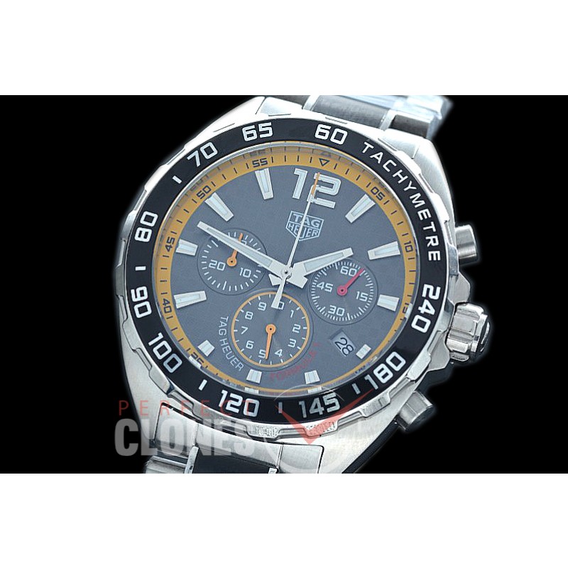 0 TGF1-00004S1 Formula 1 Red Bull Limited Ed Chronograph SS/SS Grey CF OS 10 Q