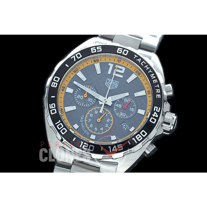 0 TGF1-00004S Formula 1 Red Bull Limited Ed Chronograph SS/SS Grey CF OS 10 Qtz
