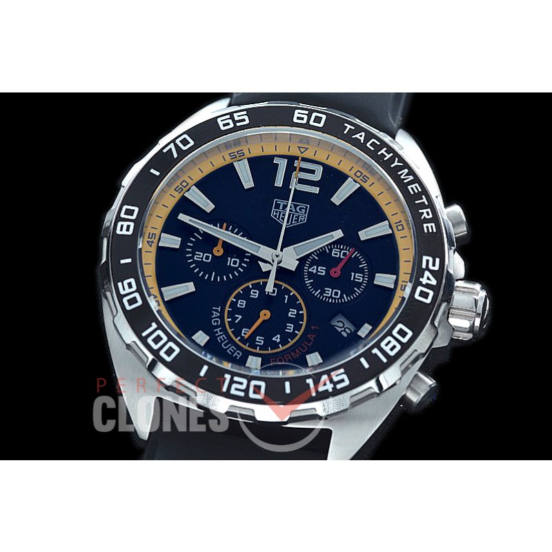 0 TGF1-00002 Formula 1 Red Bull Limited Ed Chronograph SS/RU Black CF OS 10 Qtz