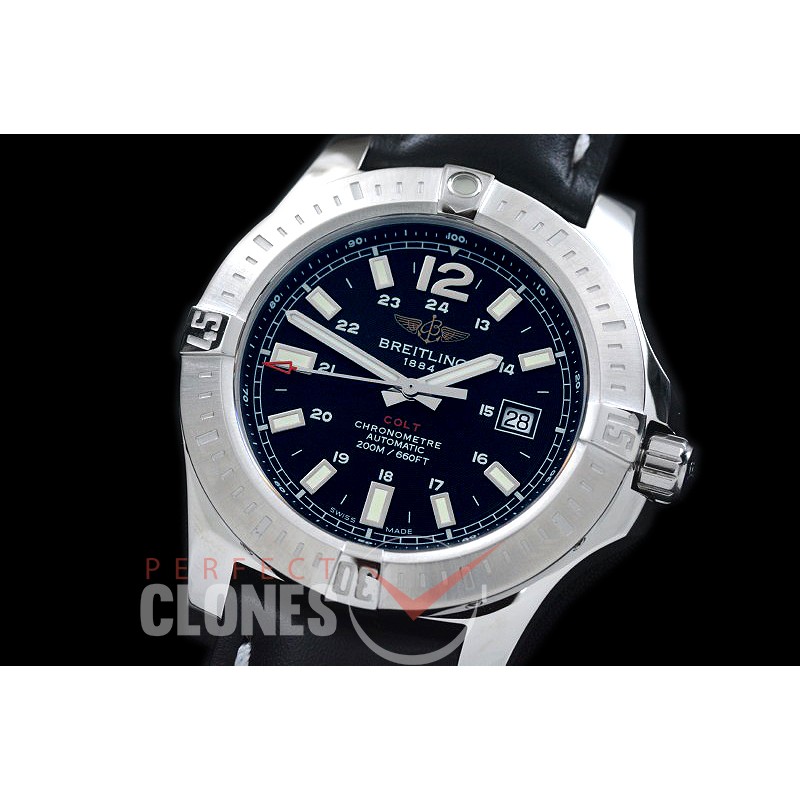 BLCT00052L Colt 44 Automatic SS/LE Black Asian 2824 