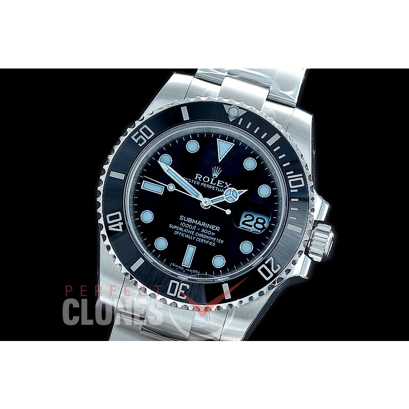 0 0 0 0 0 0 0 0 RLSS00151 VSF 904L Steel Submariner 116610LN SS/SS Black VS3135