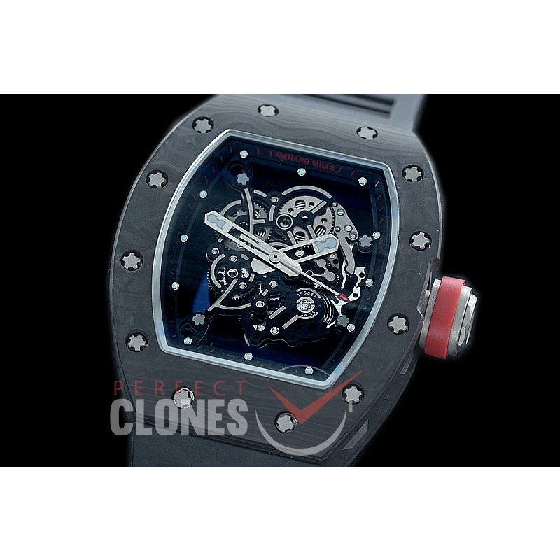 0 0 0 0 RM055-01-106 RM055 Bubba Watson NTPT Limited Edition FC/RU Skeleton M8215 Mod 