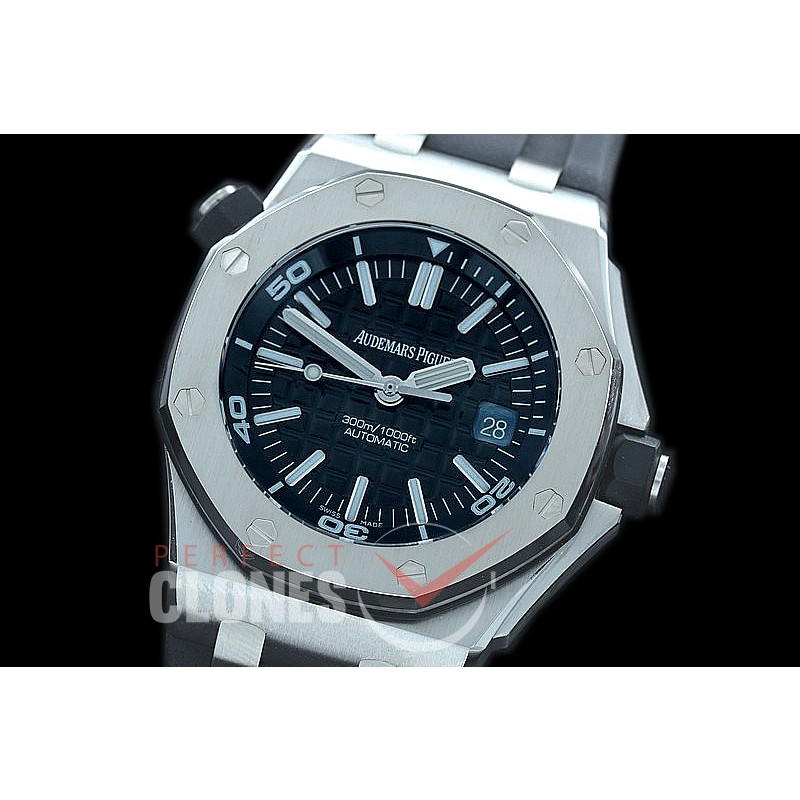 0 0 0 0 0 APD00018A JF/ARF V10 Royal Oak Offshore Diver 15710ST J Series SS/RU Black A-3120