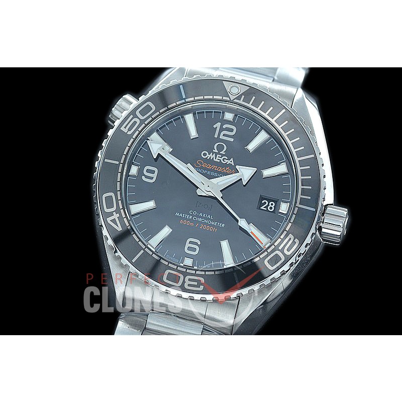 OMCPO395-102S XF/VSF Seamaster Planet Ocean 39.5mm SS/SS Black Asian 2824 Mod VS 8800
