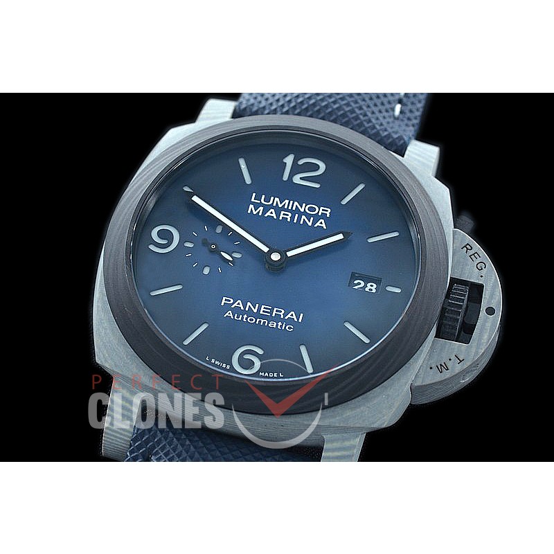 0 0 0 0 PN1663W01 XF/VSF Pam 1663W Luminor 1950 3 Days Marina Fibratech TI/FC/LE Blue VS P9010