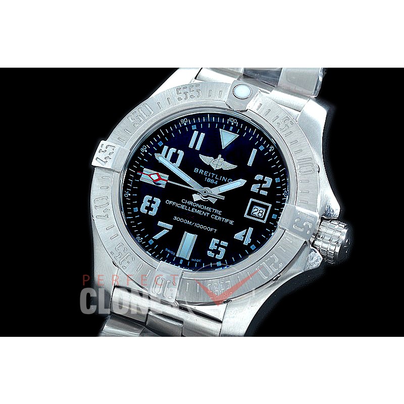 0 0 0 BLSW2-107S ANF/OXF Avenger II Seawolf SS/SS Black Num Asian 2824
