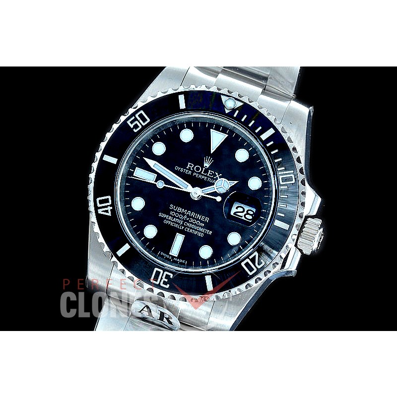 RLSS00951 JF/ARF V4 Submariner 116610LN SS/SS Black A-2824 904L Steel