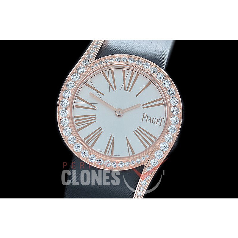 0 0 0 0 PI-LG-106D ZF Limelight Gala 32mm RG/ST White Swiss Ronda Quartz 