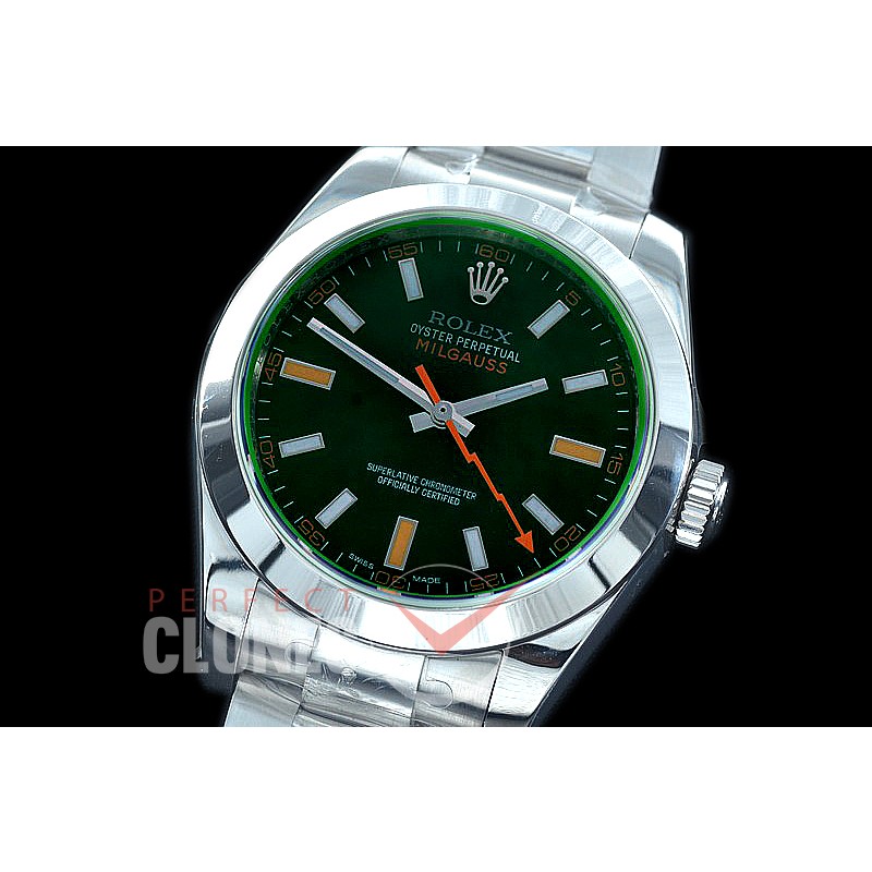 0 0 RLM00711 JF/ARF V3 904 Steel Milgauss 116400GV SS/SS Black SH 3131
