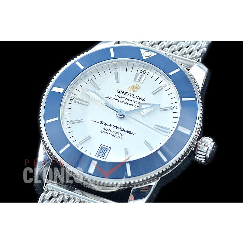 0 0 0 BLSF-H2-42-052 ANF/OXF Heritage II B20 Automatic SS/ME White A-2824