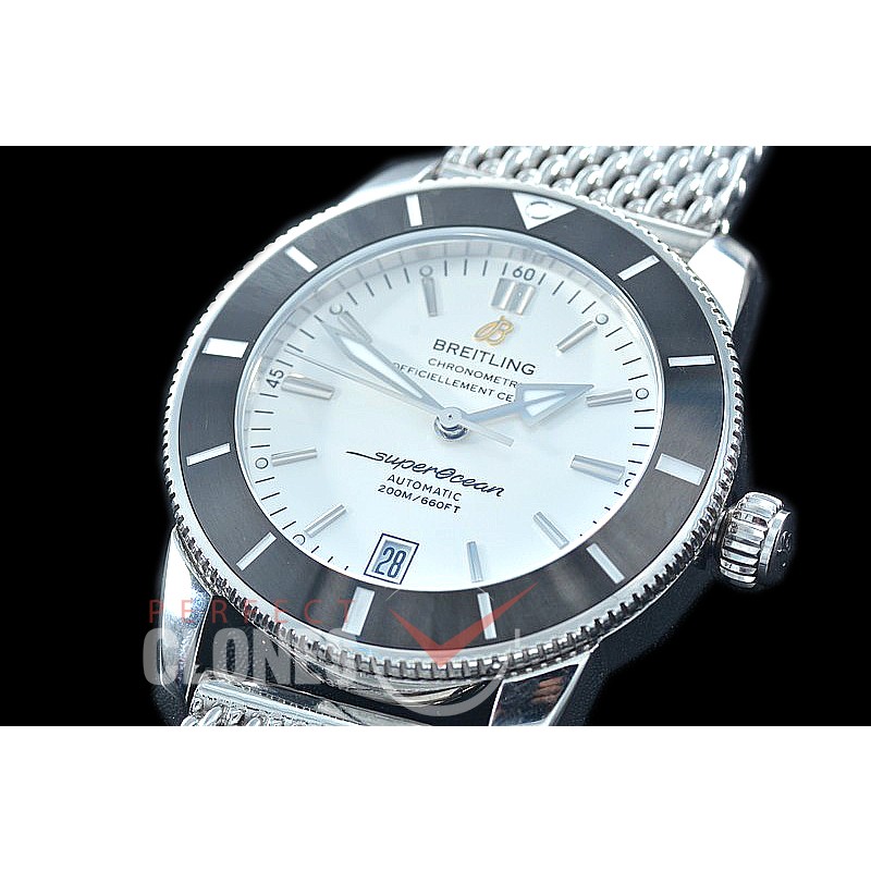 0 0 0 BLSF-H2-42-051 ANF/OXF Heritage II B20 Automatic SS/ME White A-2824