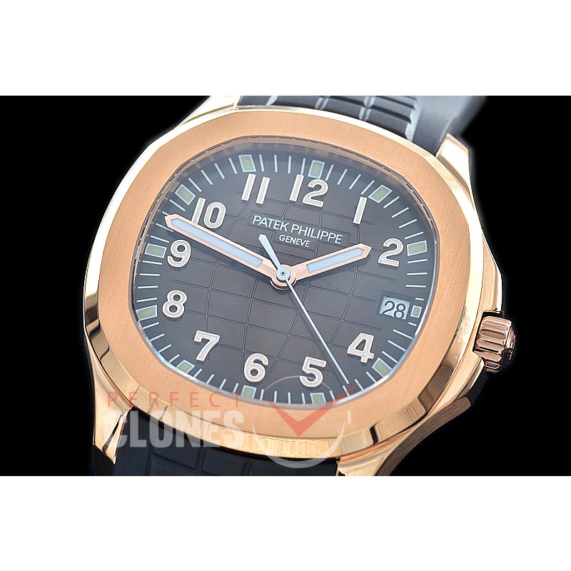 0 0 PPAQ-5167-058 3KF V2 Aquanaut 5167 RG/RU Brown Miyota 9015 Modified Calibre 324SC