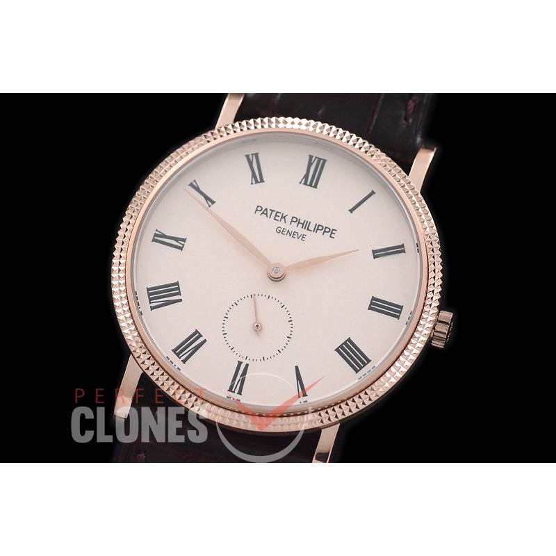PP-5119-108 Calastrava 5119 RG/LE Rose Gold Asian Customs H/W Mod Calibre 215 