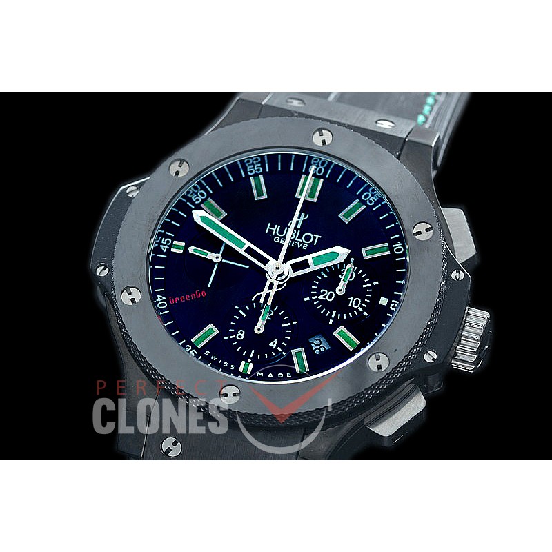 0 0 0 0 HB00998 LX-F Big Bang Greengo Bang Special Edition PVD/CER/LE Black A-7750 