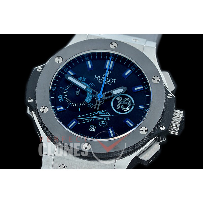 0 0 0 0 HB00991 LX-F Big Bang Maradona 10 Special Edition SS/CER/RU Black A-7750 Secs at 3 