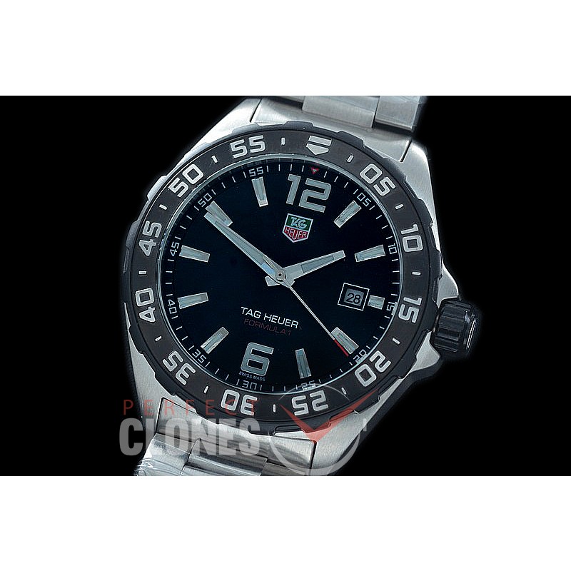 0 0 0 0 TGF1-50002 Formula 1 Automatic SS/SS Black A-2813 