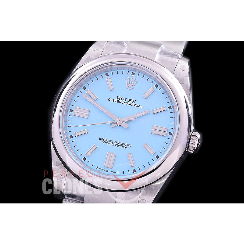 RLOY-41-107S BP Osyter Perpetual 41mm 124300 SS/SS Ice Blue Sticks SA 3230