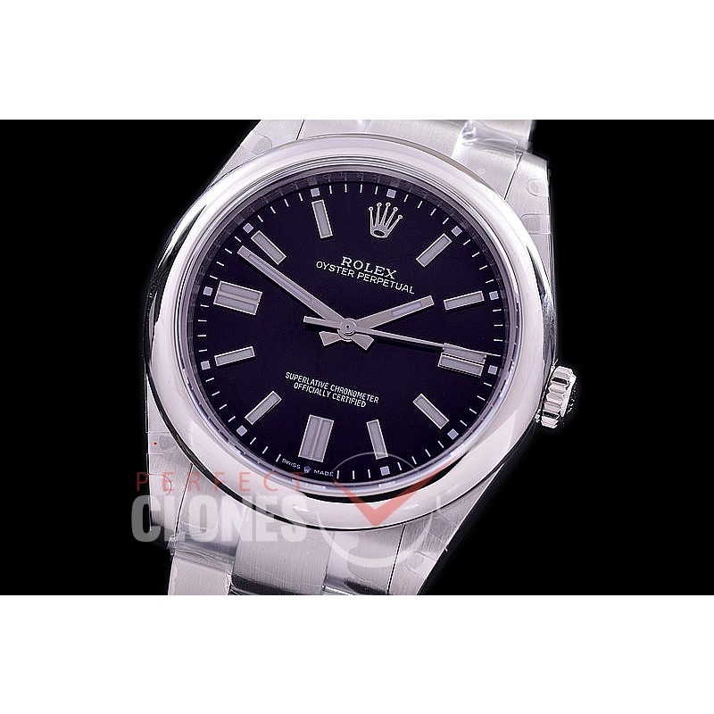 RLOY-41-102 BP Osyter Perpetual 41mm 124300 SS/SS Black Sticks A-2836