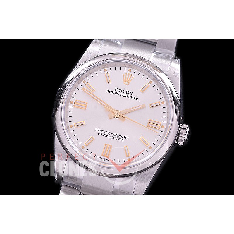 RLOY-36-101S BP Osyter Perpetual 36mm 126000 SS/SS Silver Sticks SA 3230
