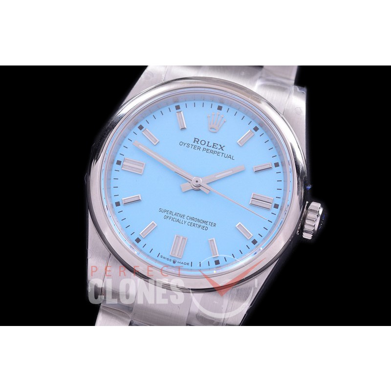 RLOY-36-107S BP Osyter Perpetual 36mm 126000 SS/SS Ice Blue Sticks VR 3230