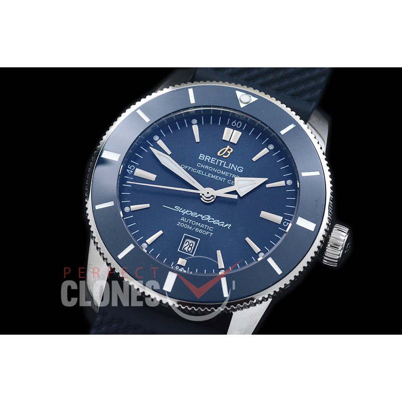 0 BLSF-H-104A Superocean Heritage Automatic SS/RU Blue A-2824 