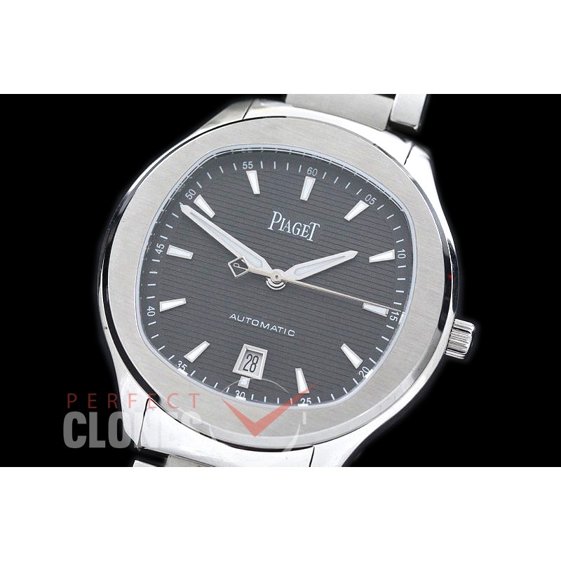 0 0 0 PI-PS-103 ZF Polo S Automatic SS/SS Grey Miyota 9015 Mod Calibre 1110P