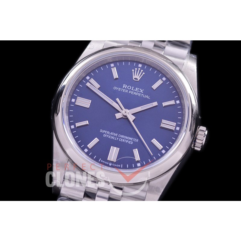 RLOY-36-113 BP Osyter Perpetual 36mm 126000 SS/SS Blue Sticks A-2836
