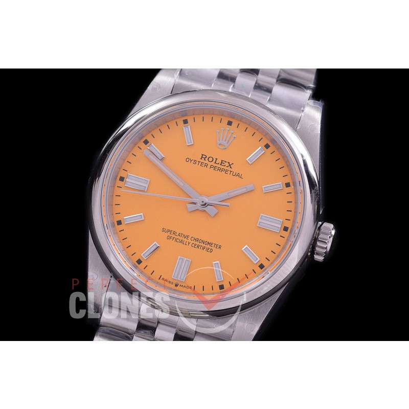 RLOY-36-116 BP Osyter Perpetual 36mm 126000 SS/SS Yellow Sticks A-2836