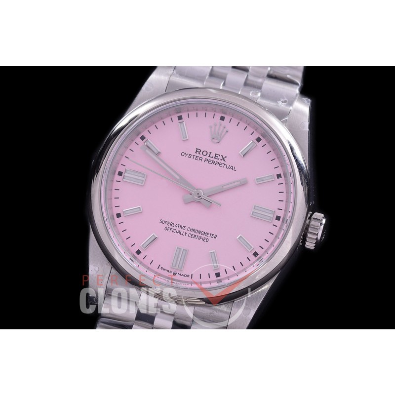 RLOY-36-118 BP Osyter Perpetual 36mm 126000 SS/SS Pink Sticks A-2836