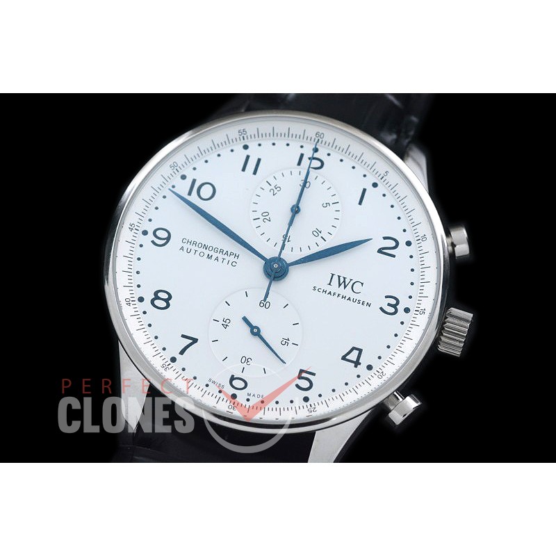 IWPG-150-101 YLF 3716 Portugieser Chrono 150 Years Edition SS/LE White A-7750