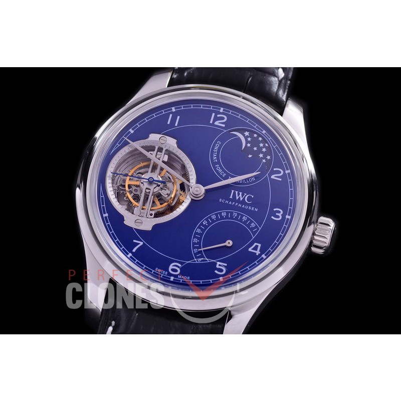 0 0 0 IWPTB00012 BBRF IW590203 Portugieser Constant Force Tourbillon Edition150 years SS/LE White Seagull Bridged Tourbillon 