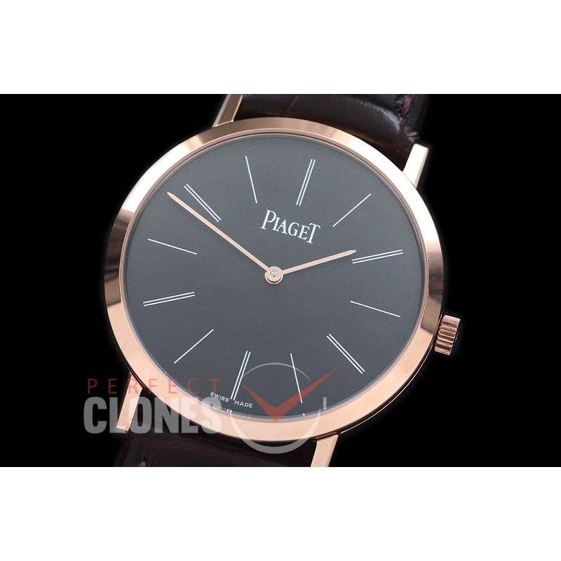 0 0 0 PI-ALP-158 Altiplano Ultra-thin RG/LE Grey Asian Customized Clone Calibre 830P