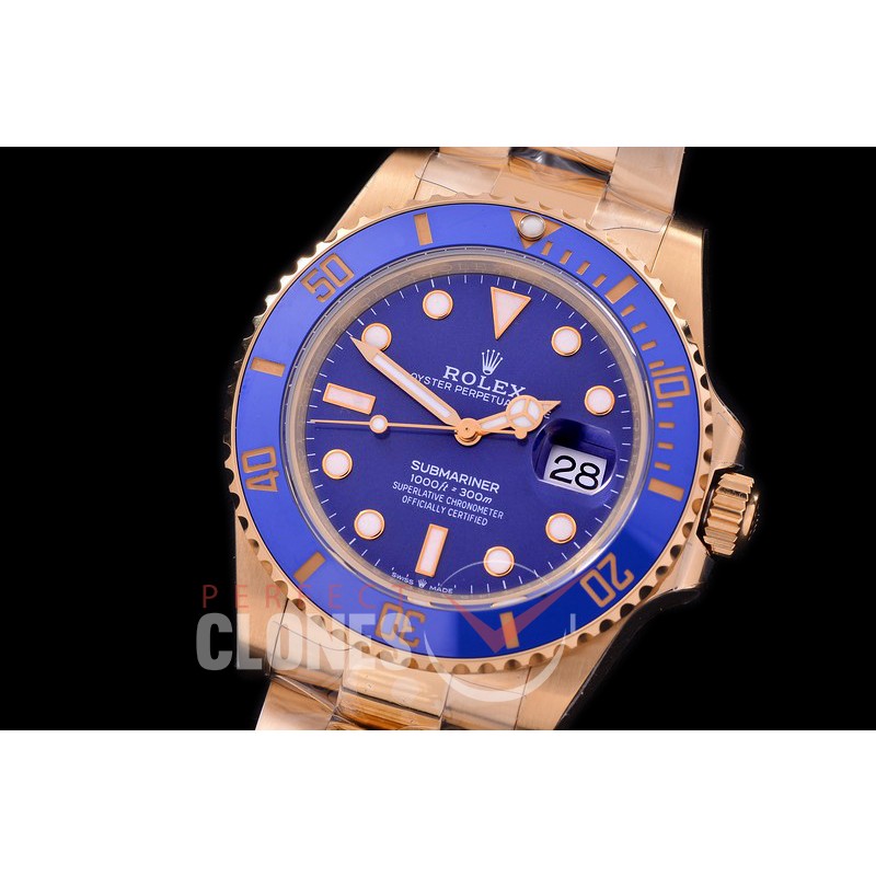  RLSF-41-0012 BP 2020 41mm Submariner 126618LB YG/YG Blue SA 3235