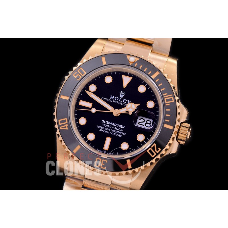  RLSF-41-0011 BP 2020 41mm Submariner 126618LN YG/YG Black SA 3235