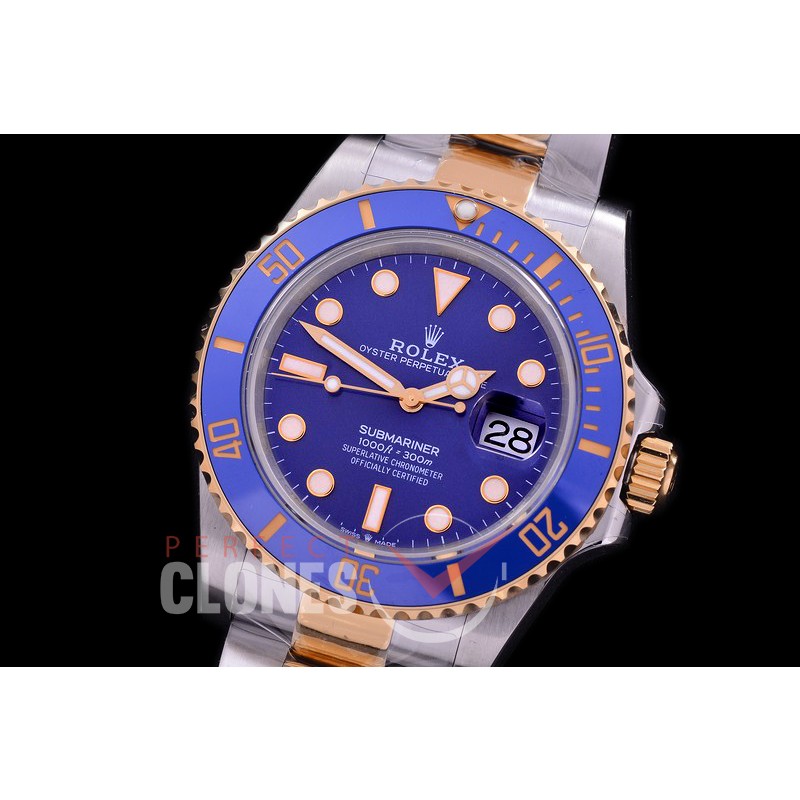  RLST-41-0012 BP 2020 41mm Submariner 126613LB SS/YG Blue SA 3235