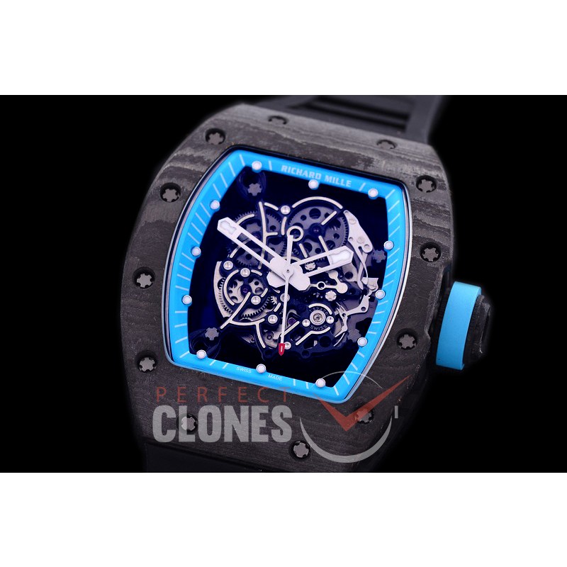 0 0 0 0 RM055-01-031B ZF RM055 Bubba Watson Marina Circult NTPT Limited Edition FC/RU Skeleton Seiko NH05A Mod
