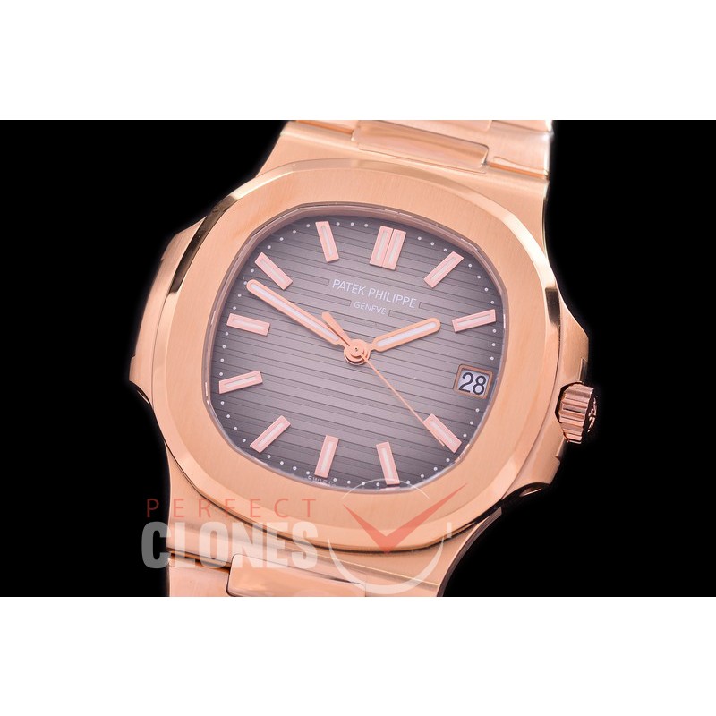 PP00393S PPF Nautilis 5711 RG/RG Brown Miyota 9015 Modified Calibre 324SC
