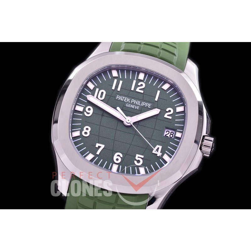 0 0 PPAQ-5167-034 PF Aquanaut 5168-001 42mm SS/RU Green Miyota 9015 Modified Calibre 324SC
