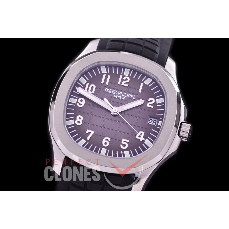 0 0 PPAQ-5167-032 PF Aquanaut 5167 SS/RU Grey Miyota 9015 Modified Calibre 324SC